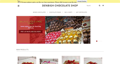 Desktop Screenshot of denbighchocolateshop.com